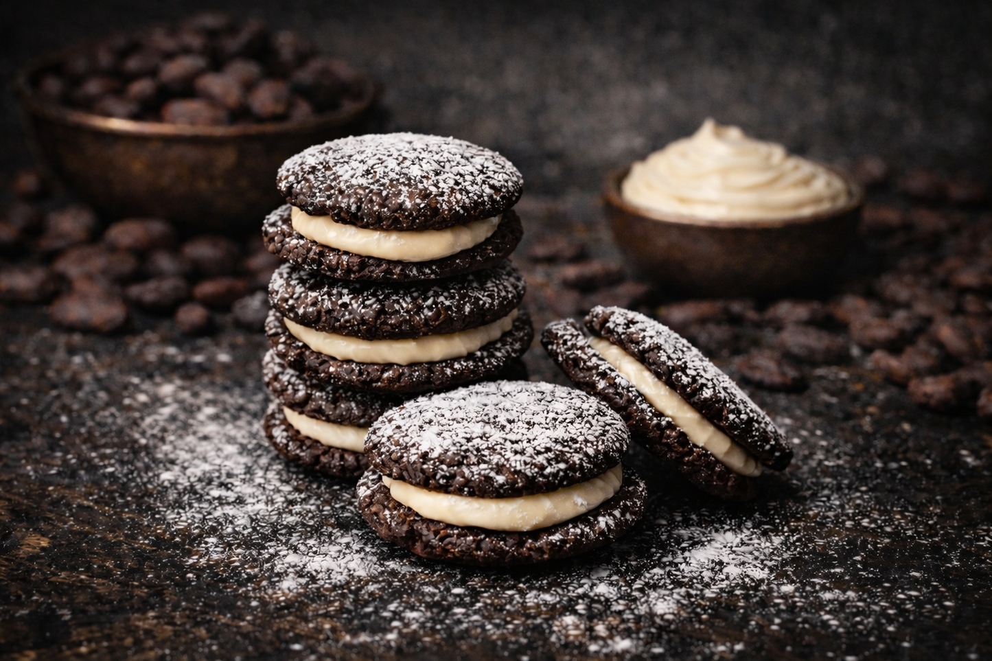 Chocolate Lace Alfajores