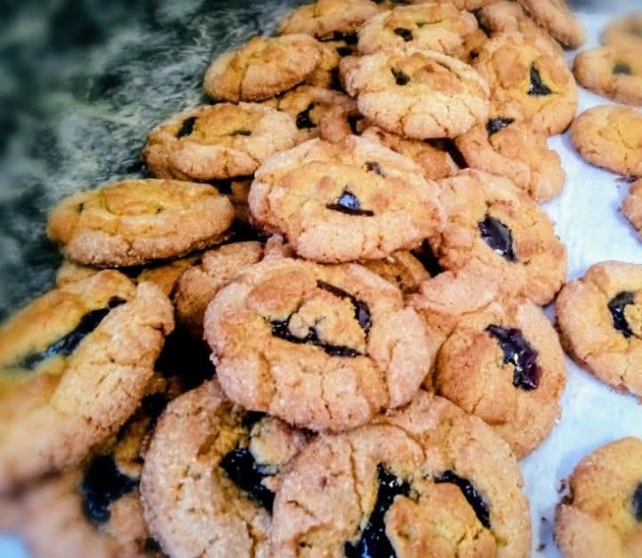 Peanut Butter And Jelly Cookies