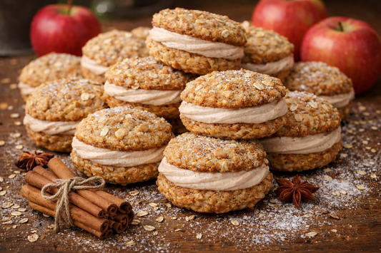 Spiced Apple Butter Cream Cheese Cookies