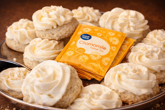 Lemon Blossom Chamomile Cookies