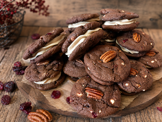 Chocolate Cranberry Pecan Cookies