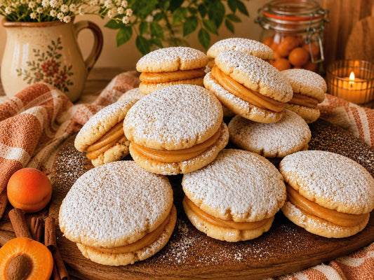 Apricot Cinnamon Walnut Cookies