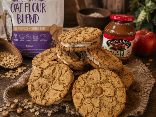 Gluten-Free Caramel Apple Sandwich Cookies
