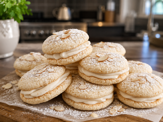 Gluten-Free Almond Cream Sandwich Cookies