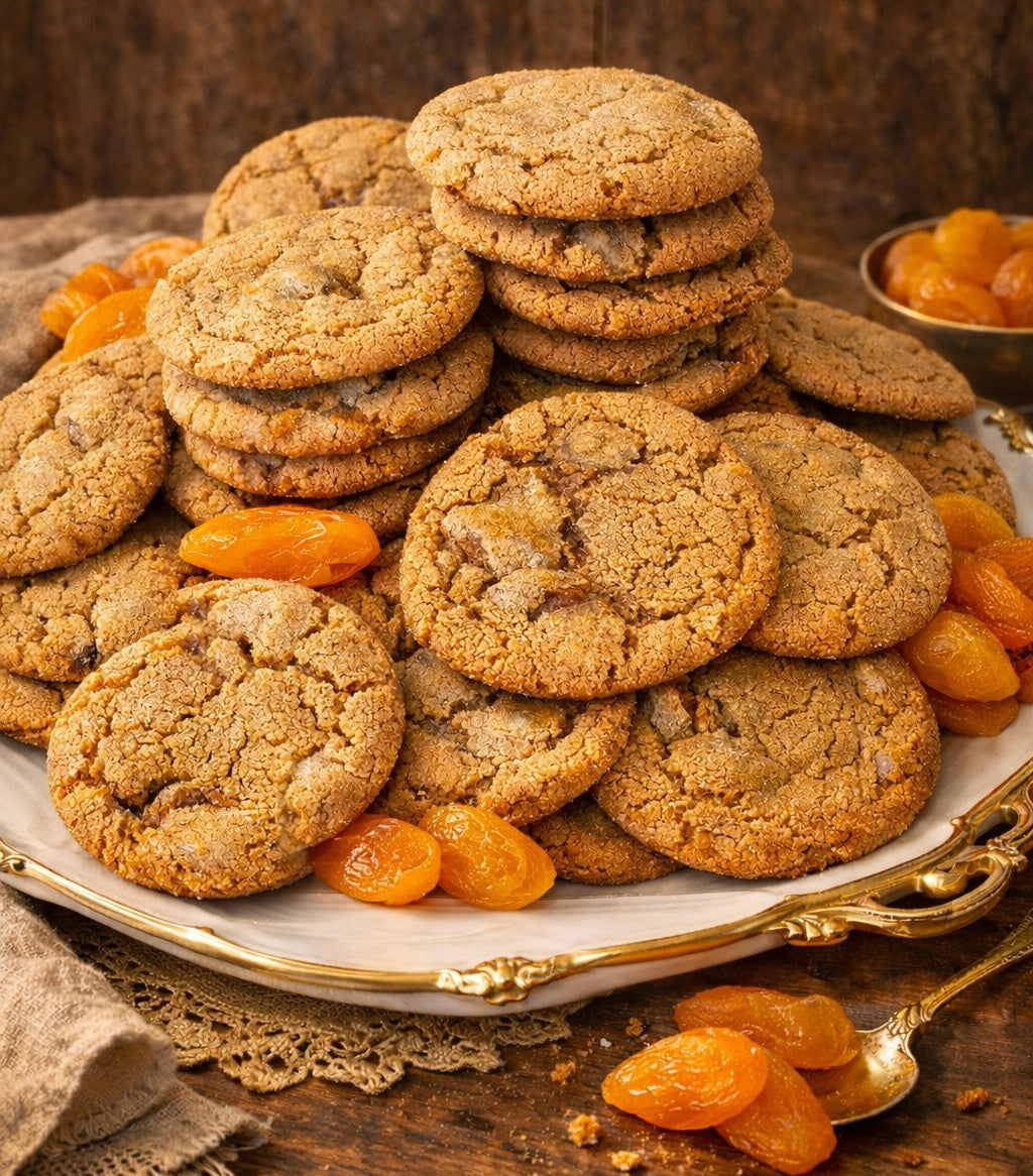 Apricot Molasses Cookies