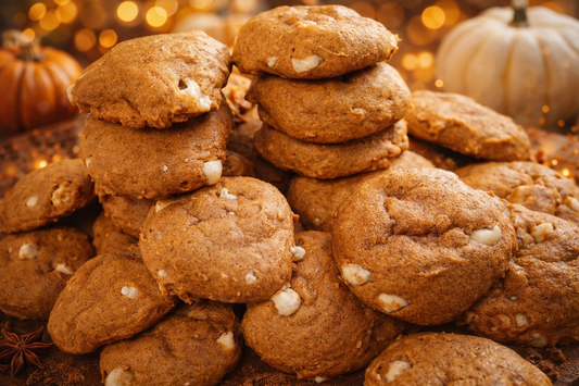 Vegan Pumpkin Chocolate Chip Cookies