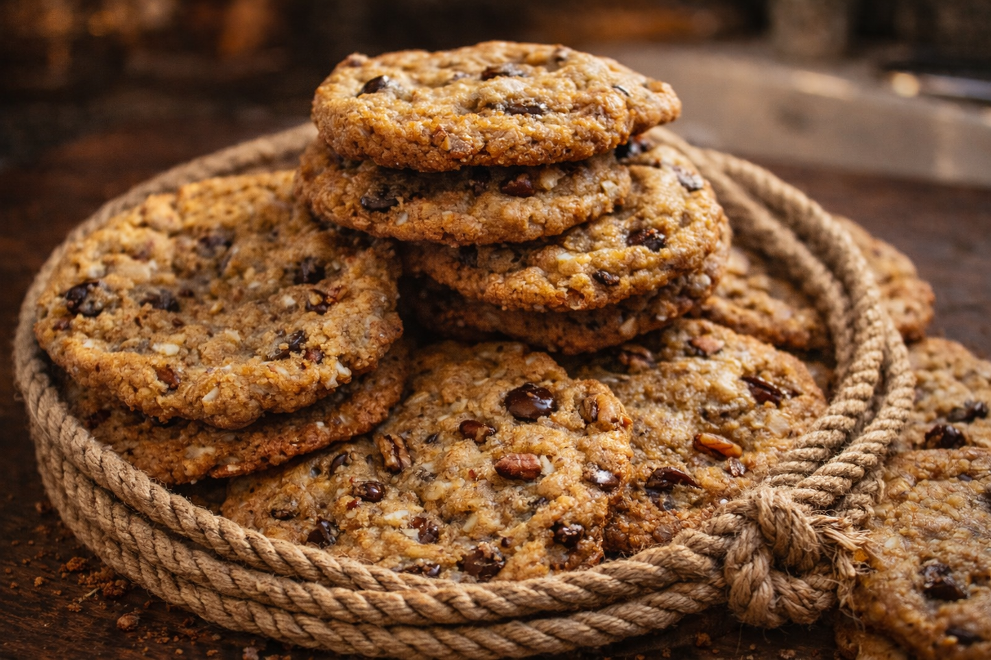 Frontier Cowboy Cookies