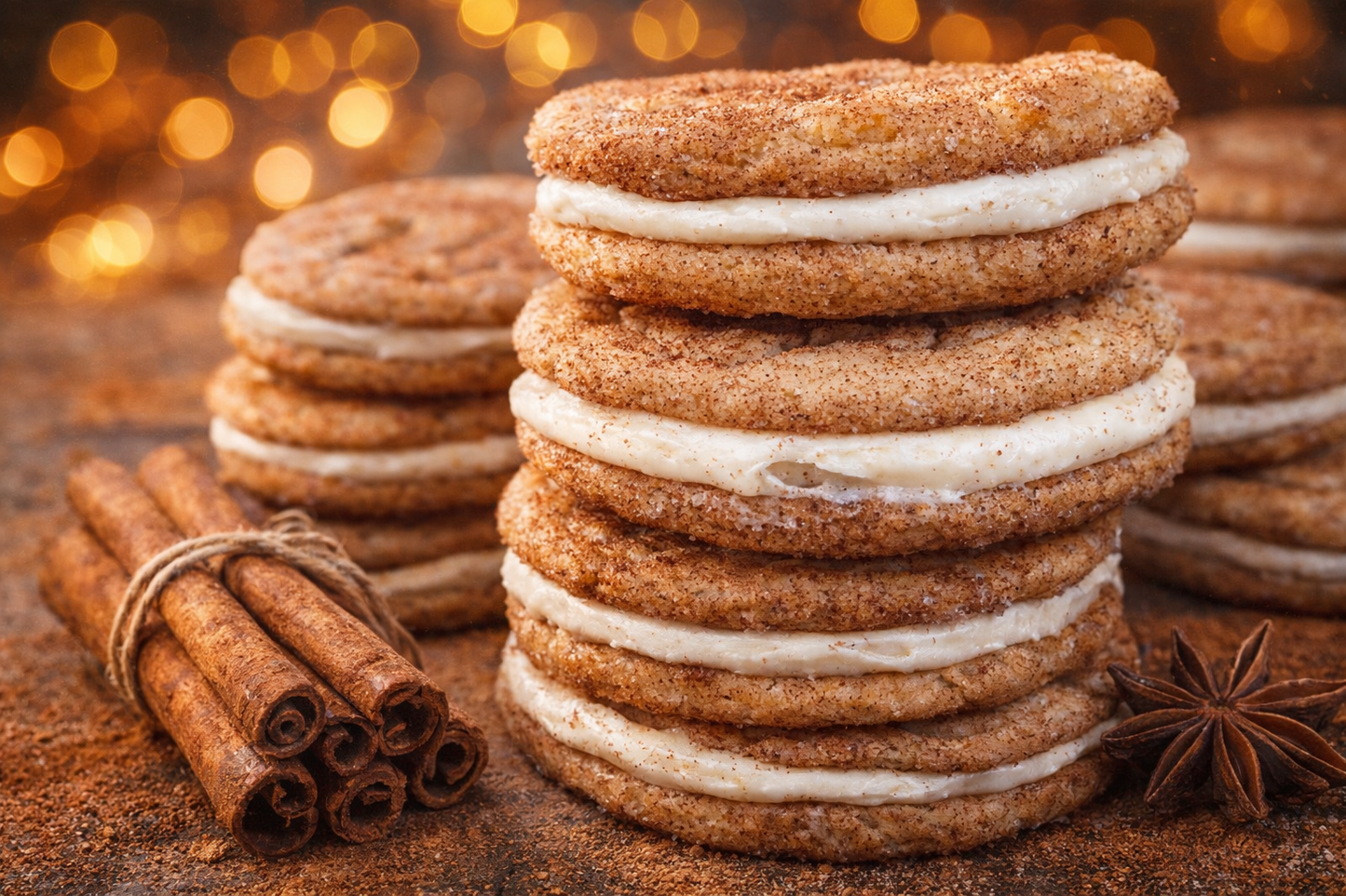 Cinnamon Cream Cheese Cookies