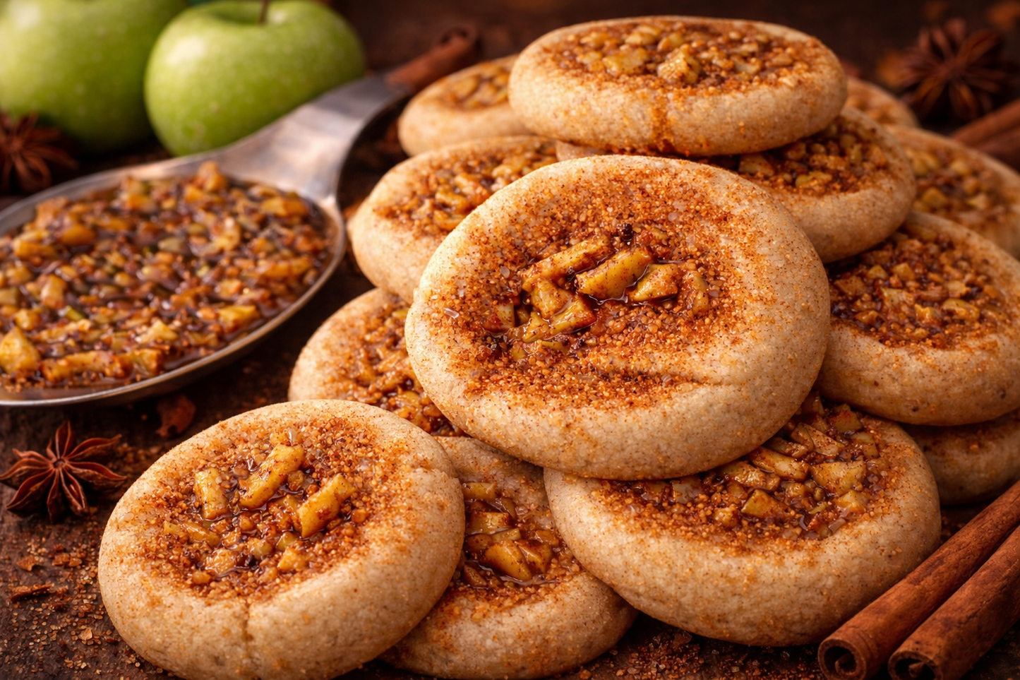 Caramelized Apple Pie Cookies