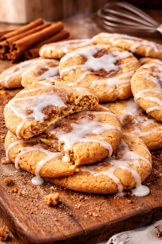 Cinnamon Roll Cookies