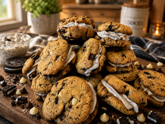 Oreo Cream Cookie Sandwiches