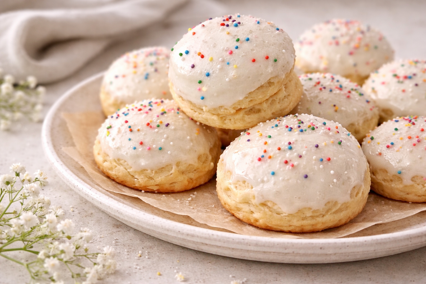 Sweet Italian Anisette Cookies