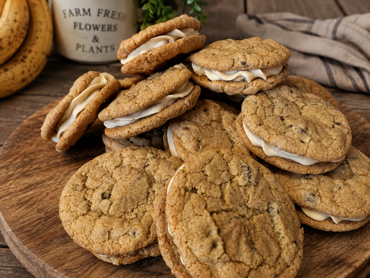 Chocolate Chip Banana Cookies