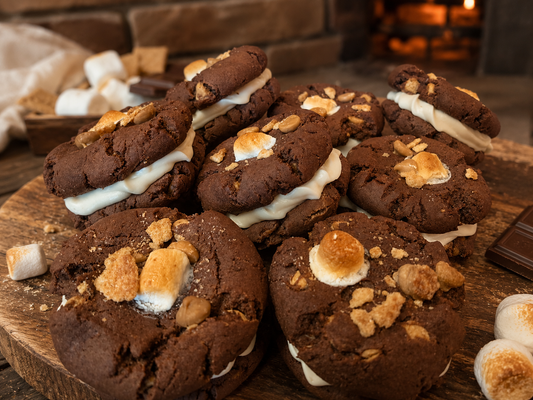 Cinnamon Toast Crunch S’mores Cookies