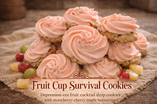 Fruit Cup Survival Cookies